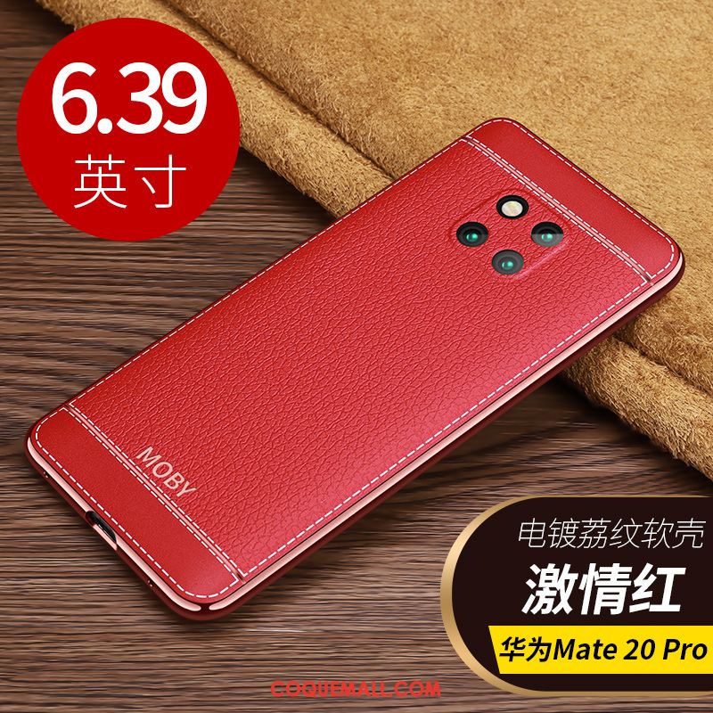 Étui Huawei Mate 20 Pro Modèle Fleurie Luxe Très Mince, Coque Huawei Mate 20 Pro Incassable Fluide Doux