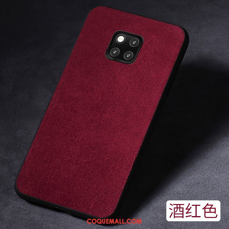 Étui Huawei Mate 20 Pro Nouveau Personnalité Business, Coque Huawei Mate 20 Pro Téléphone Portable Bleu Marin