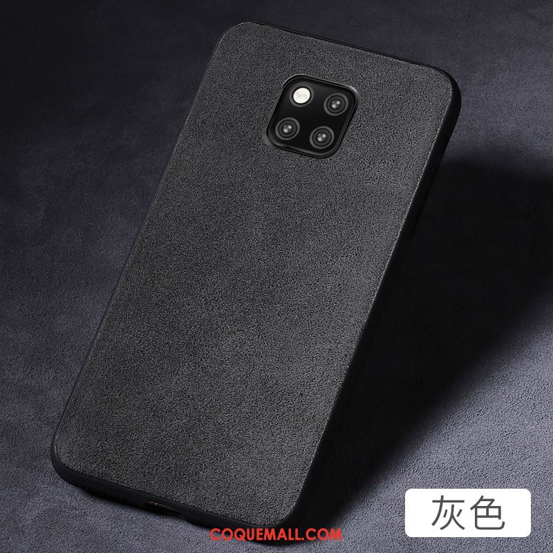 Étui Huawei Mate 20 Pro Nouveau Personnalité Business, Coque Huawei Mate 20 Pro Téléphone Portable Bleu Marin