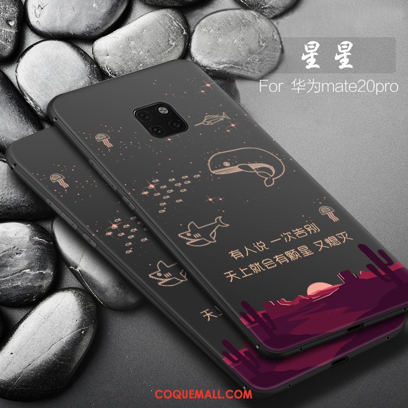 Étui Huawei Mate 20 Pro Petit Tendance Business, Coque Huawei Mate 20 Pro Silicone Tout Compris