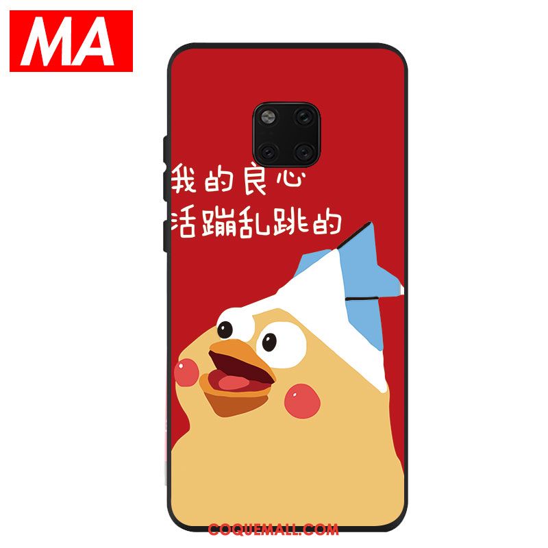 Étui Huawei Mate 20 Pro Protection Bleu Charmant, Coque Huawei Mate 20 Pro Fluide Doux Silicone