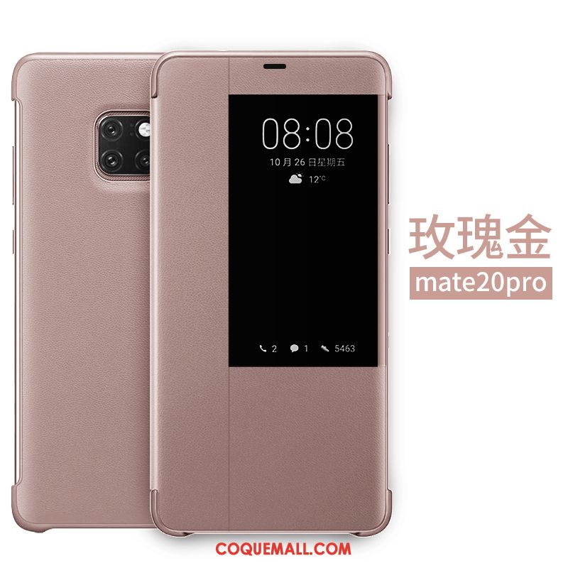 Étui Huawei Mate 20 Pro Tout Compris Or Or Rose, Coque Huawei Mate 20 Pro Étui En Cuir Téléphone Portable