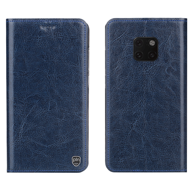 Étui Huawei Mate 20 Pro Tout Compris Protection Étui En Cuir, Coque Huawei Mate 20 Pro Incassable Modèle Fleurie