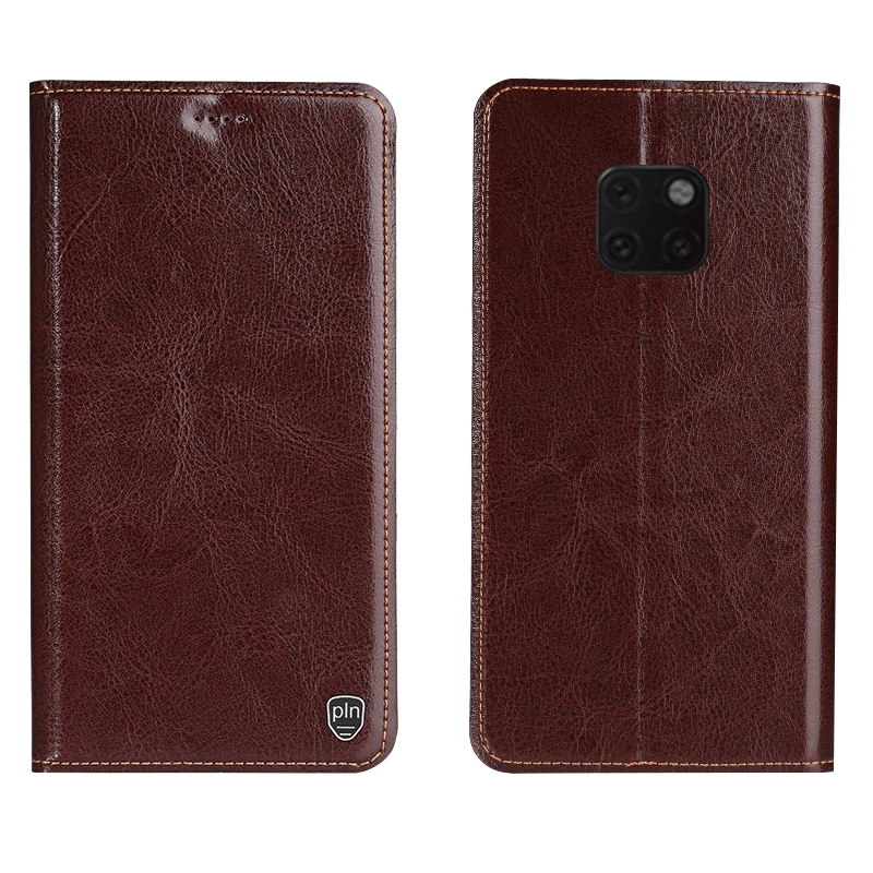 Étui Huawei Mate 20 Pro Tout Compris Protection Étui En Cuir, Coque Huawei Mate 20 Pro Incassable Modèle Fleurie