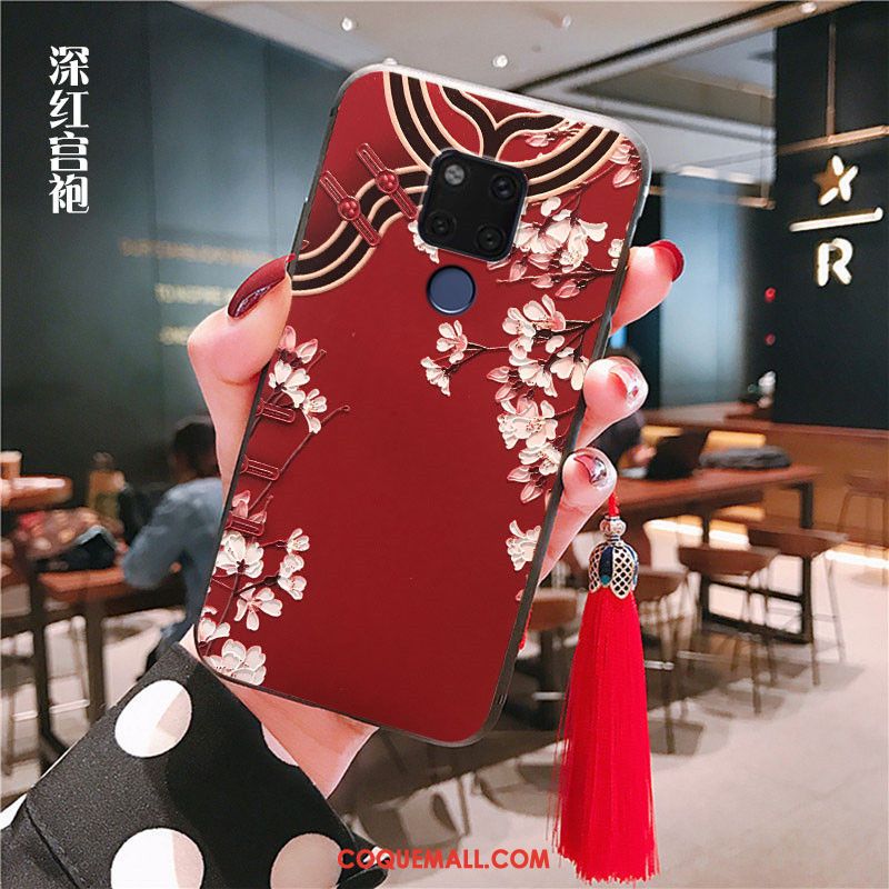 Étui Huawei Mate 20 Protection Fluide Doux Mode, Coque Huawei Mate 20 Créatif Vent