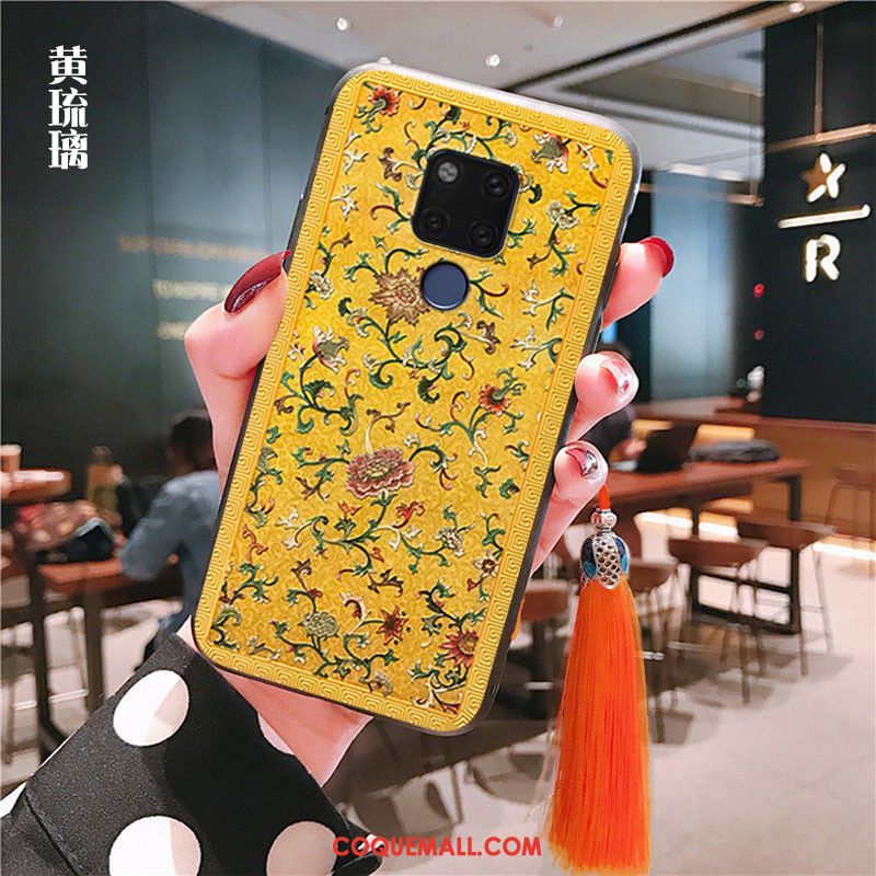 Étui Huawei Mate 20 Protection Fluide Doux Mode, Coque Huawei Mate 20 Créatif Vent