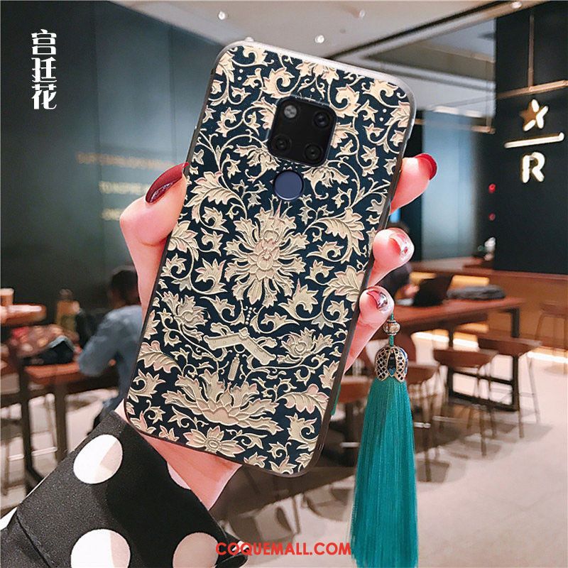 Étui Huawei Mate 20 Protection Fluide Doux Mode, Coque Huawei Mate 20 Créatif Vent