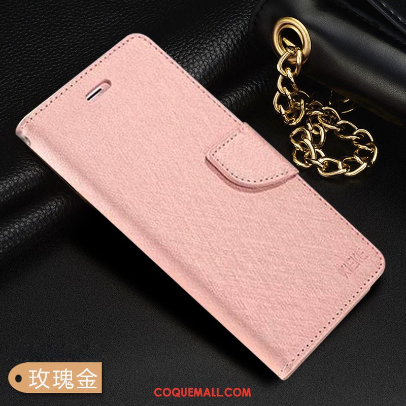 Étui Huawei Mate 20 Rose Incassable Rouge, Coque Huawei Mate 20 Simple Étui En Cuir