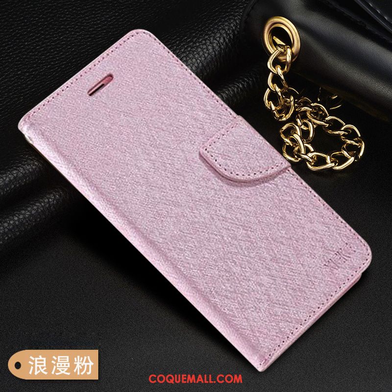 Étui Huawei Mate 20 Rose Incassable Rouge, Coque Huawei Mate 20 Simple Étui En Cuir