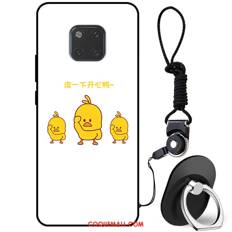 Étui Huawei Mate 20 Rs Modèle Canard Blanc, Coque Huawei Mate 20 Rs Protection Jaune