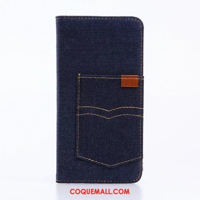 Étui Huawei Mate 20 Rs Noir Denim Téléphone Portable, Coque Huawei Mate 20 Rs Étui En Cuir Protection