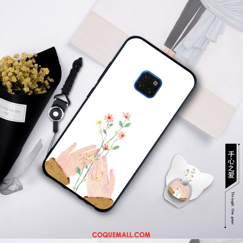 Étui Huawei Mate 20 Rs Ornements Suspendus Blanc Téléphone Portable, Coque Huawei Mate 20 Rs Marque De Tendance Incassable