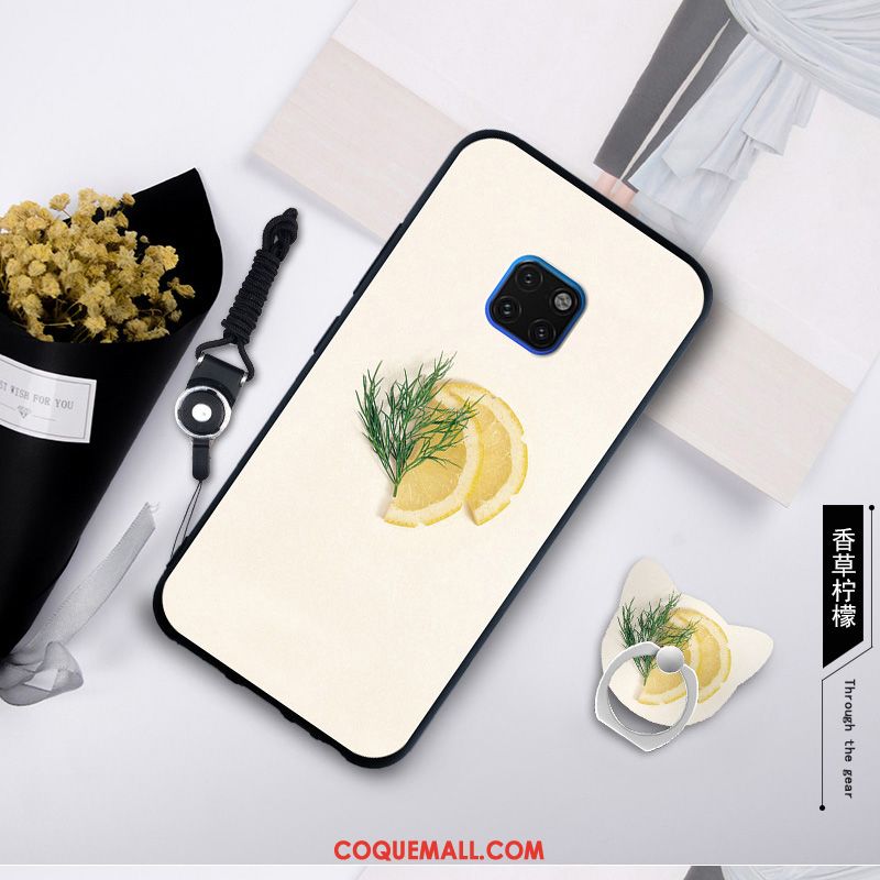 Étui Huawei Mate 20 Rs Ornements Suspendus Blanc Téléphone Portable, Coque Huawei Mate 20 Rs Marque De Tendance Incassable