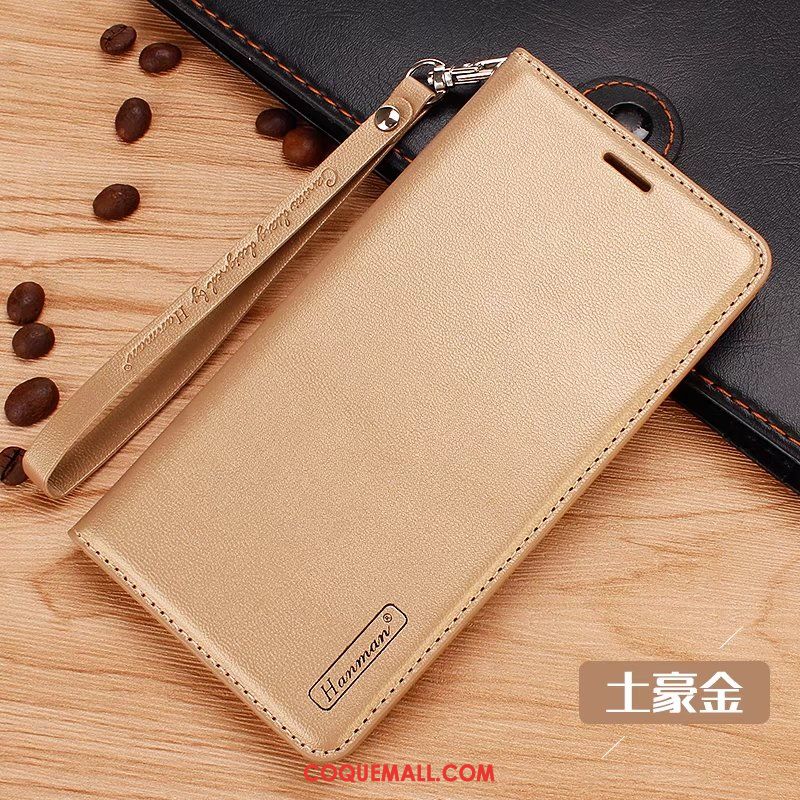 Étui Huawei Mate 20 Rs Protection Cuir Véritable Or, Coque Huawei Mate 20 Rs Téléphone Portable