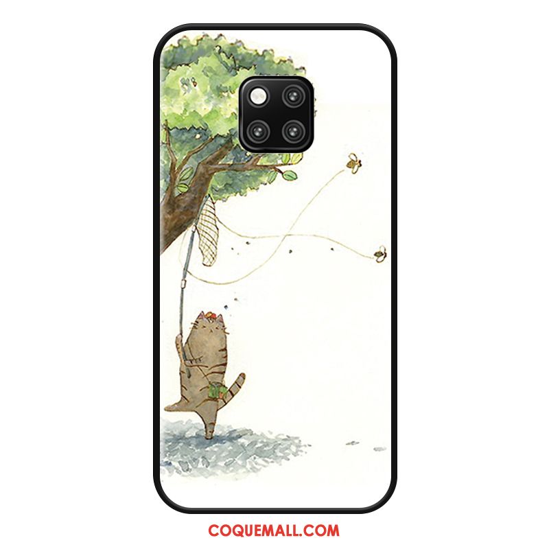 Étui Huawei Mate 20 Rs Squid Protection Fluide Doux, Coque Huawei Mate 20 Rs Personnalité Blanc