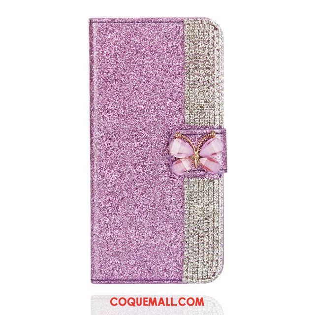 Étui Huawei Mate 20 Rs Étui En Cuir Papillon Amour, Coque Huawei Mate 20 Rs Téléphone Portable Violet