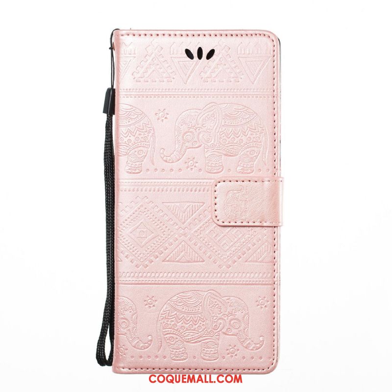 Étui Huawei Mate 20 Rs Étui En Cuir Téléphone Portable Rose, Coque Huawei Mate 20 Rs Ornements Suspendus Portefeuille