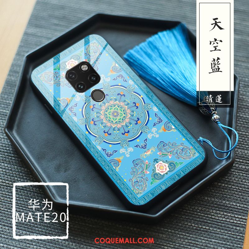 Étui Huawei Mate 20 Tout Compris Téléphone Portable Nouveau, Coque Huawei Mate 20 Protection Verre Trempé