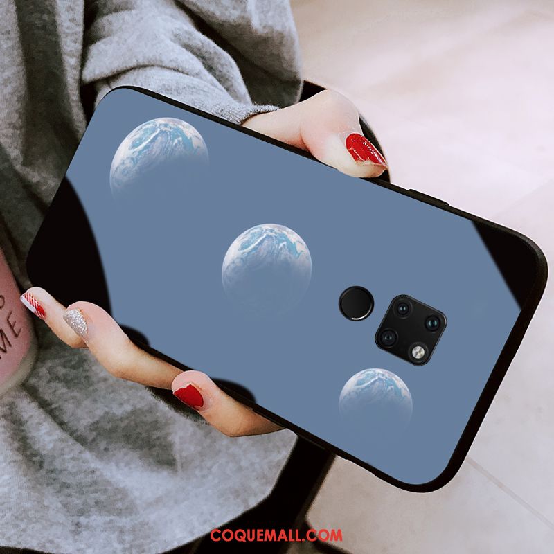 Étui Huawei Mate 20 X Amoureux Très Mince Miroir, Coque Huawei Mate 20 X Téléphone Portable Tout Compris