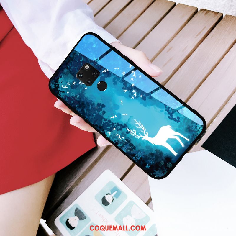Étui Huawei Mate 20 X Amoureux Très Mince Miroir, Coque Huawei Mate 20 X Téléphone Portable Tout Compris