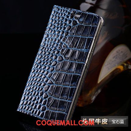 Étui Huawei Mate 20 X Carte Business Luxe, Coque Huawei Mate 20 X Téléphone Portable Cuir Véritable Braun