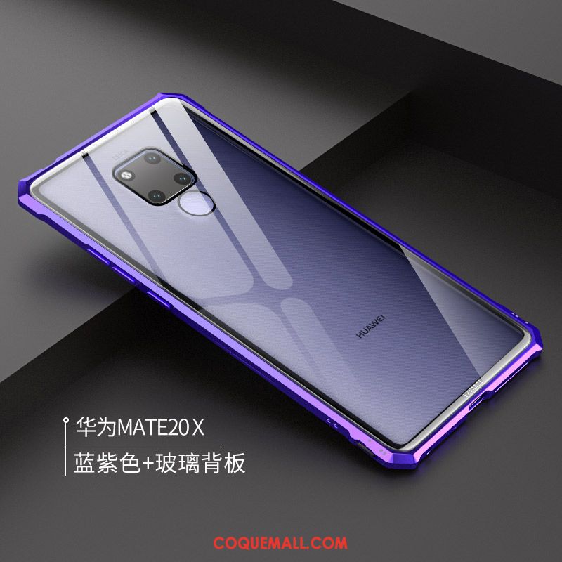 Étui Huawei Mate 20 X Couvercle Arrière Tout Compris Tempérer, Coque Huawei Mate 20 X Protection Marque De Tendance