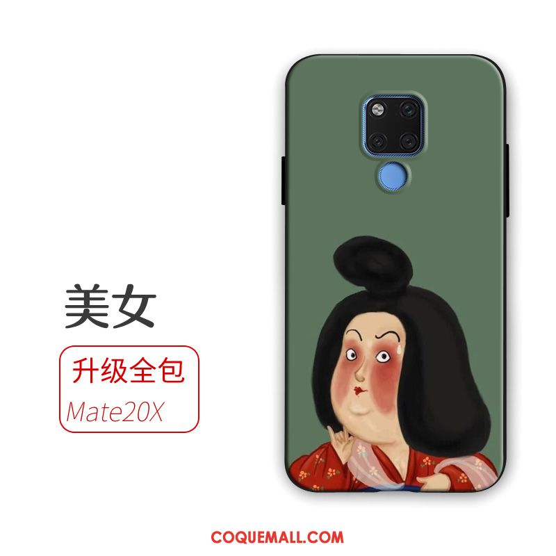 Étui Huawei Mate 20 X Fluide Doux Protection Téléphone Portable, Coque Huawei Mate 20 X Tendance Incassable