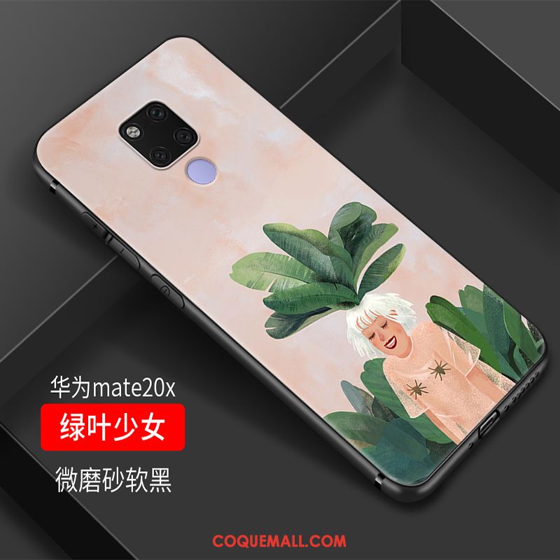 Étui Huawei Mate 20 X Fluide Doux Silicone Charmant, Coque Huawei Mate 20 X Créatif Tendance