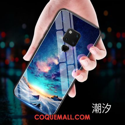 Étui Huawei Mate 20 X Incassable Personnalité Créatif, Coque Huawei Mate 20 X Bleu Protection