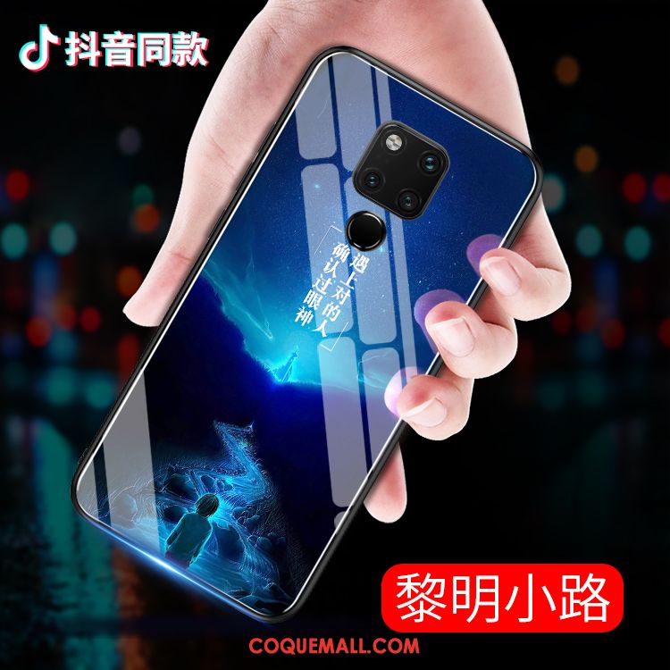 Étui Huawei Mate 20 X Incassable Personnalité Créatif, Coque Huawei Mate 20 X Bleu Protection