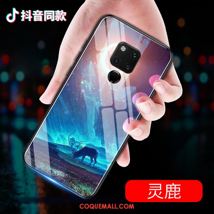 Étui Huawei Mate 20 X Incassable Personnalité Créatif, Coque Huawei Mate 20 X Bleu Protection