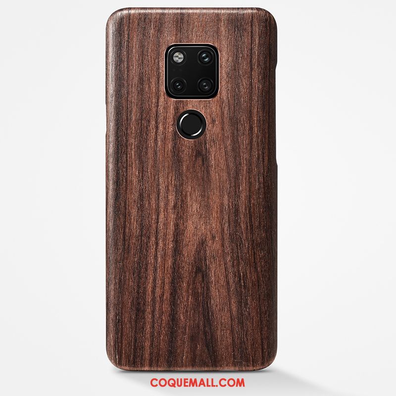 Étui Huawei Mate 20 X Marque De Tendance En Bois Bois, Coque Huawei Mate 20 X Protection Tout Compris Braun