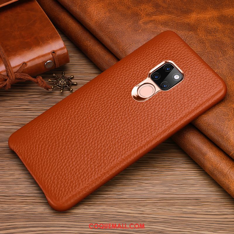 Étui Huawei Mate 20 X Nouveau Incassable Bleu Marin, Coque Huawei Mate 20 X Authentique Nouveau