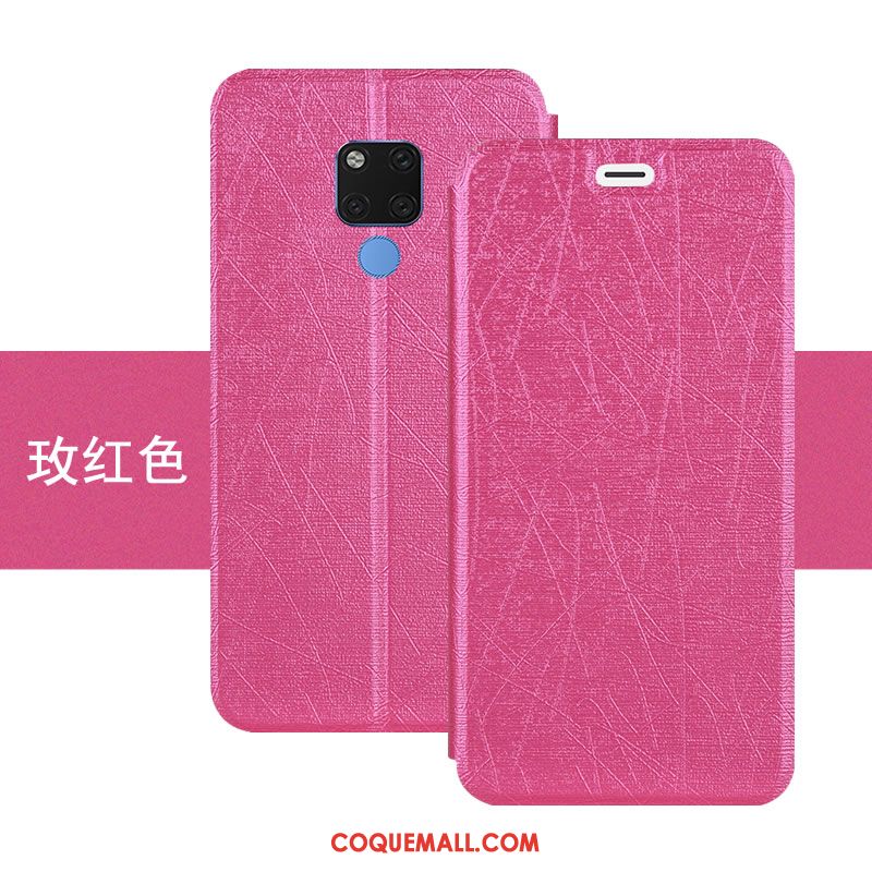 Étui Huawei Mate 20 X Or Tout Compris Fluide Doux, Coque Huawei Mate 20 X Clamshell Étui En Cuir