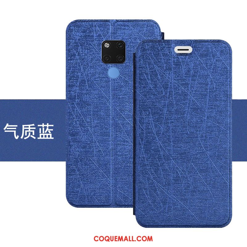 Étui Huawei Mate 20 X Or Tout Compris Fluide Doux, Coque Huawei Mate 20 X Clamshell Étui En Cuir