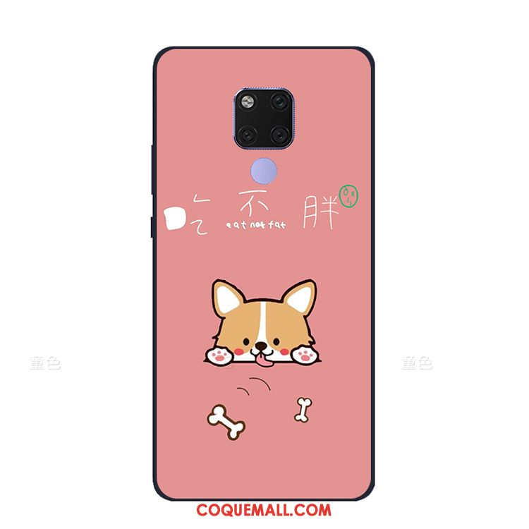 Étui Huawei Mate 20 X Rose Téléphone Portable Tendance, Coque Huawei Mate 20 X Chiens Créatif