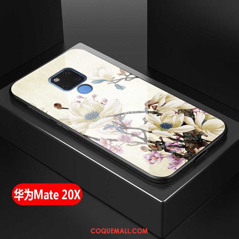 Étui Huawei Mate 20 X Simple Incassable Téléphone Portable, Coque Huawei Mate 20 X Fluide Doux Frais