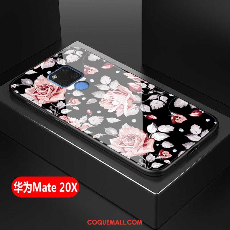 Étui Huawei Mate 20 X Simple Incassable Téléphone Portable, Coque Huawei Mate 20 X Fluide Doux Frais