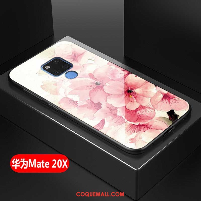 Étui Huawei Mate 20 X Simple Incassable Téléphone Portable, Coque Huawei Mate 20 X Fluide Doux Frais