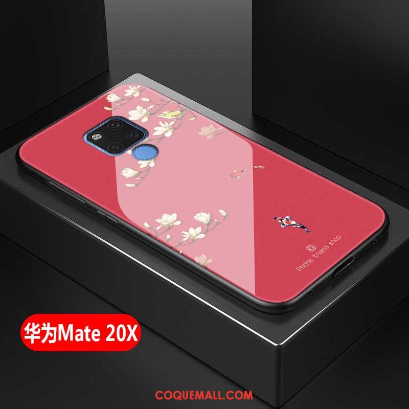 Étui Huawei Mate 20 X Simple Incassable Téléphone Portable, Coque Huawei Mate 20 X Fluide Doux Frais