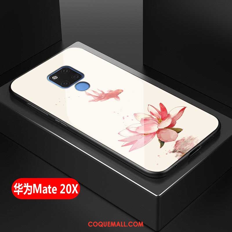 Étui Huawei Mate 20 X Simple Incassable Téléphone Portable, Coque Huawei Mate 20 X Fluide Doux Frais