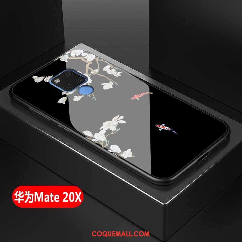 Étui Huawei Mate 20 X Simple Incassable Téléphone Portable, Coque Huawei Mate 20 X Fluide Doux Frais