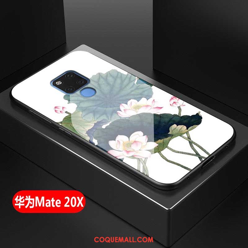 Étui Huawei Mate 20 X Simple Incassable Téléphone Portable, Coque Huawei Mate 20 X Fluide Doux Frais