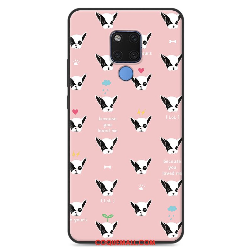 Étui Huawei Mate 20 X Tout Compris Fluide Doux Incassable, Coque Huawei Mate 20 X Dessin Animé Téléphone Portable