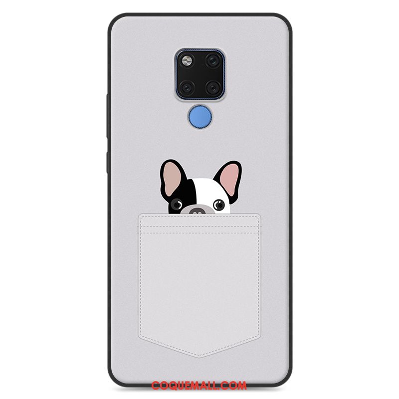 Étui Huawei Mate 20 X Tout Compris Fluide Doux Incassable, Coque Huawei Mate 20 X Dessin Animé Téléphone Portable