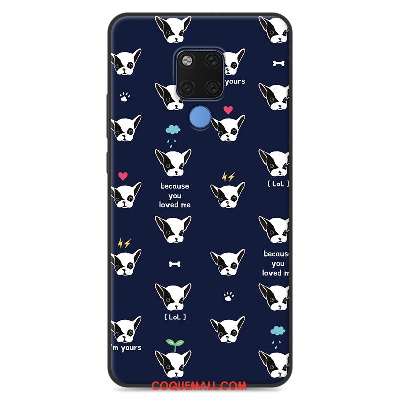 Étui Huawei Mate 20 X Tout Compris Fluide Doux Incassable, Coque Huawei Mate 20 X Dessin Animé Téléphone Portable