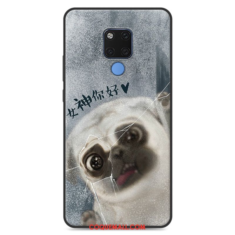 Étui Huawei Mate 20 X Tout Compris Fluide Doux Incassable, Coque Huawei Mate 20 X Dessin Animé Téléphone Portable