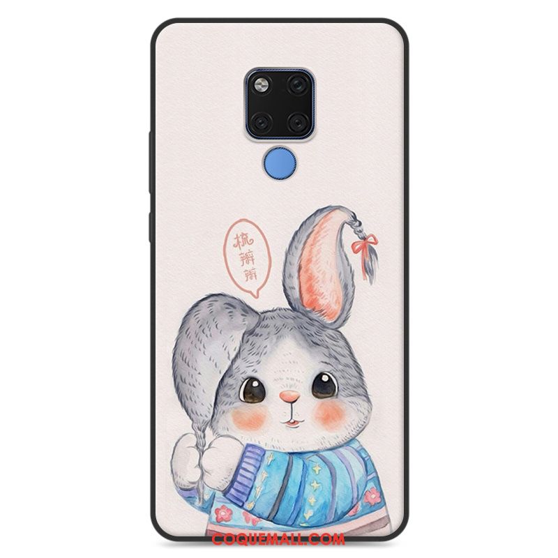 Étui Huawei Mate 20 X Tout Compris Fluide Doux Incassable, Coque Huawei Mate 20 X Dessin Animé Téléphone Portable