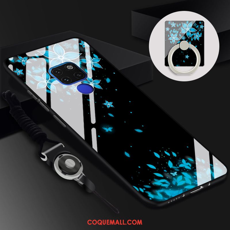 Étui Huawei Mate 20 X Tout Compris Téléphone Portable Protection, Coque Huawei Mate 20 X Net Rouge Verre