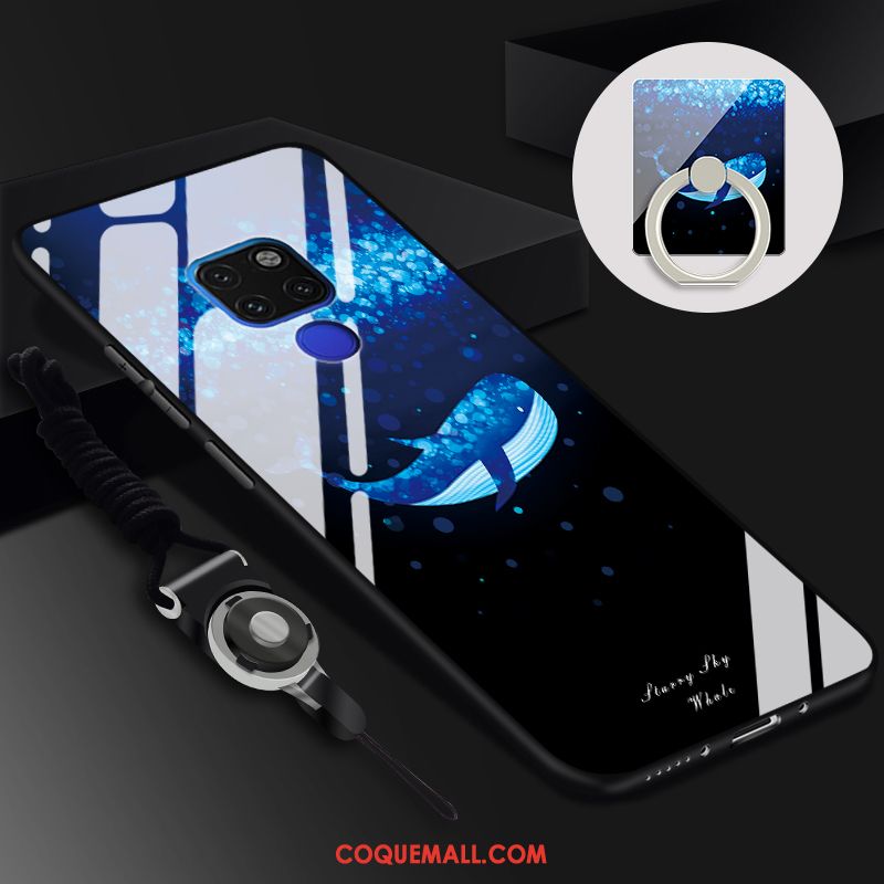 Étui Huawei Mate 20 X Tout Compris Téléphone Portable Protection, Coque Huawei Mate 20 X Net Rouge Verre